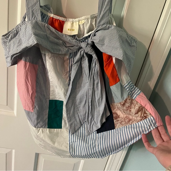 Maeve Open Medley Patchwork Tank size 6. - Picture 4 of 8